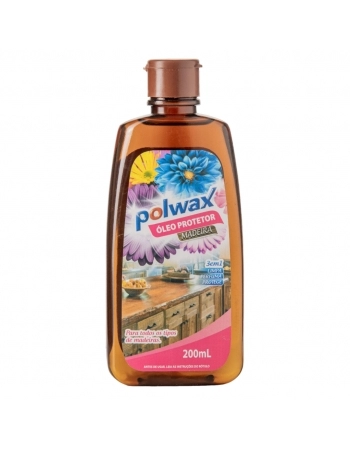 OLEO PROTETOR POLWAX MADEIRA 200ML