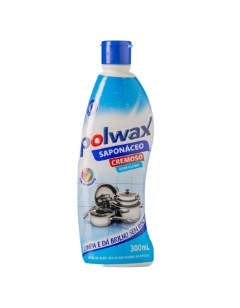 SAPONACEO CREMOSO POLWAX CLORO 300ML