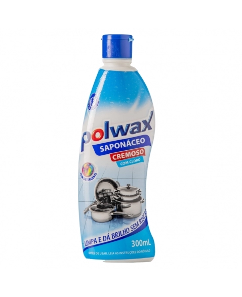 SAPONACEO CREMOSO POLWAX CLORO 300ML