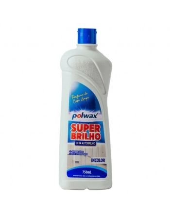 CERA LIQUIDA INCOLOR POLWAX SUPER BRILHO 750ML