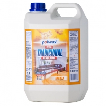 CERA LIQUIDA AMARELA POLWAX TRADICIONAL 5L