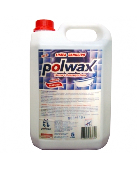 LIMPA BANHEIRO POLWAX 5L