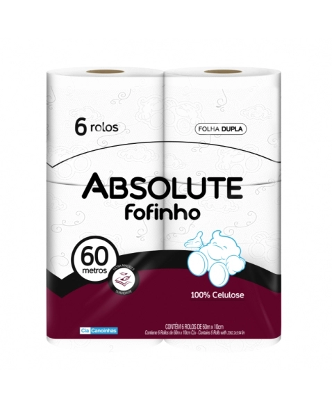 PH FOFINHO F.DUPLA ABSOLUTE 60M C/6