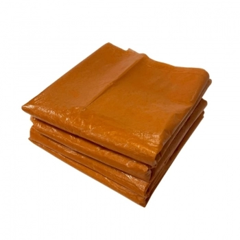 SACO LIXO BOMPRO LARANJA 100L 0,04 75X90 FD100