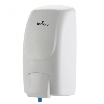 DISPENSADOR COMPACTA ÁLCOOL SPRAY BRANCO 600ML BOMPRO
