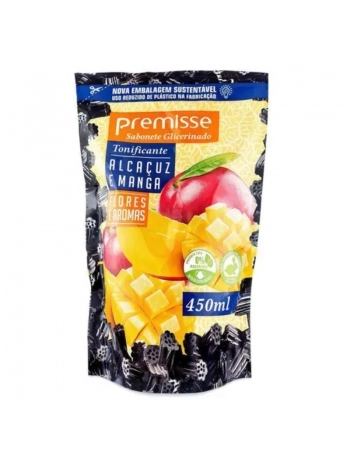 SAB LIQ PREM ALCACUZ E MANGA 450ML REFIL