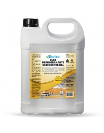 DETERGENTE GEL DESENGRAXANTE KLYO 5L