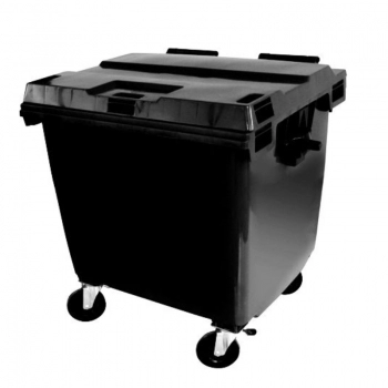 CONTENTOR JSN 1000L PRETO C/RODAS RJC1000P