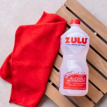 LIMPADOR COM ALCOOL ZULU BICARBONATO 1L