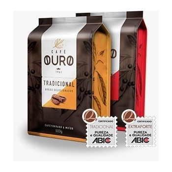 CAFÉ OURO TRADICIONAL VÁCUO 500G