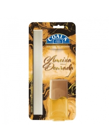 DIFUSOR COALA AMEIXA DOURADO 100ML