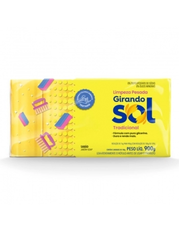 SABAO BARRA GIRANDO SOL TRADICIONAL 5X180G