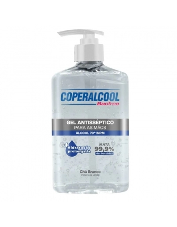 ALCOOL GEL COPERALCOOL CHA BRANCO 400G