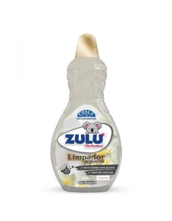 LIMPADOR PERFUMADO ZULU CHA BRANCO 500ML