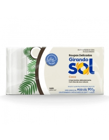 SABAO BARRA GIRANDO SOL COCO 5X180G