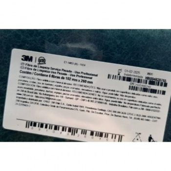 FIBRA SCOTCH BRITE PESADO 102X260 C/6