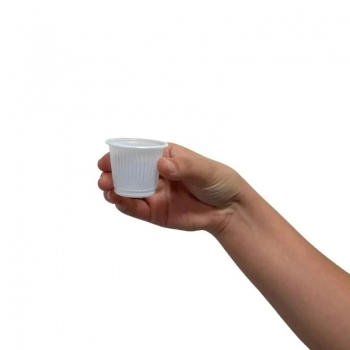 COPO DESCARTAVEL TOTALPLAST PS BRANCO 50ML