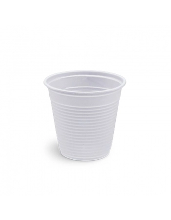 COPO DESCARTAVEL TOTALPLAST PS BRANCO 150ML C/100