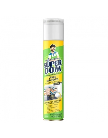 LIMPA ESTOFADOS SUPER DOM C/ESCOVA 300ML/180G