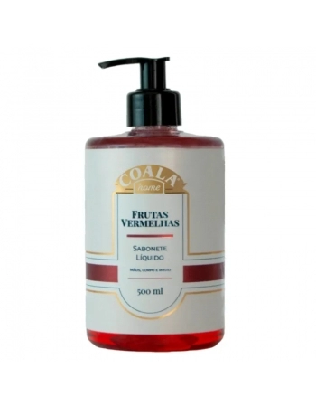 SABONETE LIQUIDO FRUTAS VERMELHAS COALA 500ML