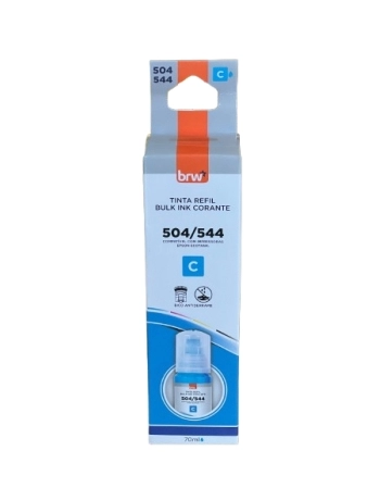 REFIL TINTA IMPRESSORA CIANO EPSON 504/544 70ML