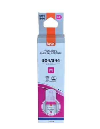 REFIL TINTA IMPRESSORA MAGENTA EPSON 504/544 70ML