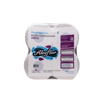 PAPEL TOALHA BOBINA 20CMX200M - ALVEFLOR