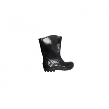 BOTA GALOCHA VULCAFLEX PVC PRETA CANO MEDIO N36 S/FORRO SOLA PVC