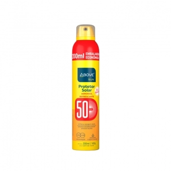 PROTETOR SOLAR ABOVE AEROSSOL 50FPS 200ML/140G