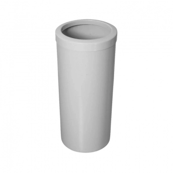 LIXEIRA JSN REDONDA 22L C/ARO BRANCO CB39B