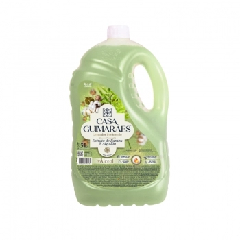 LIMPADOR C/ALCOOL PERFUMADO CASA GUIMARAES EXTRATO DE BAMBU E ALGODAO 5L