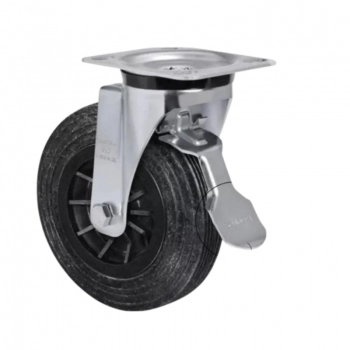 KIT RODAS LIXEIRA BOMPRO QUADRADA 100L C/2UN REPOSICAO