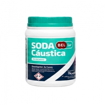 SODA CAUSTICA BEL LAR EM ESCAMA 1KG