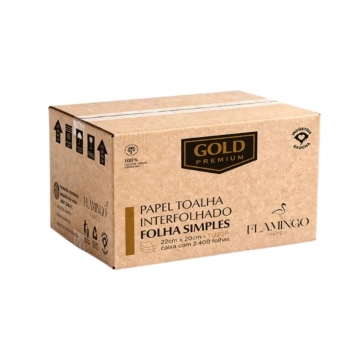 PT FLAMINGO LAMINADO GOLD PREMIUM F.D 22X20 40G 2400F REF.TI2240