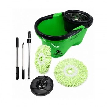 MOP 360 CONDOR PRO VERDE CESTO INOX 16L