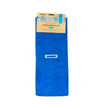 PANO ECOMAIS LIMPA PISO G INTERNO AZUL 50X80 C/FURO