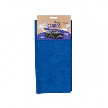 PANO ECOMAIS CARROS AZUL 40X40
