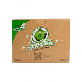 ESPONJA LIMPADORA SUPERGREEN
