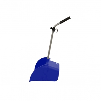 PÁ COLETORA SUPER BRALIMPIA AZUL COM CABO ALUMINIO
