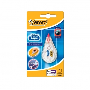 FITA CORRETIVA BIC MINI TAPE 6M