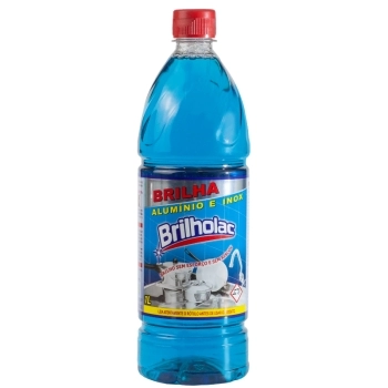 BRILHA ALUMINIO E INOX BRILHOLAC 500ML
