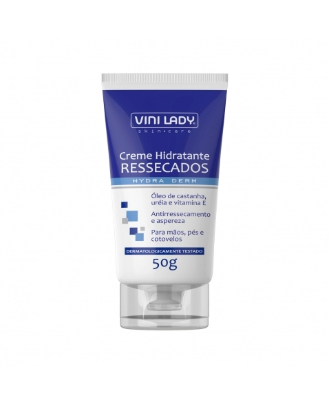 CREME HIDRATANTE HYDRADERM PARA ÁREAS RESSECADAS COM ÓLEO DE CASTANHA URÉIA E VITAMINA E 50G 50G