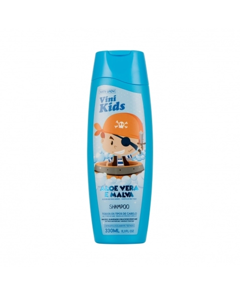 SHAMPOO VINI KIDS ALOE VERA E MALVA 330ML