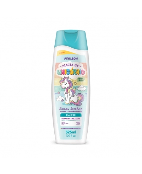 SHAMPOO VINI KIDS MAGIA DO UNICÓRNIO 330ML - DOCES SONHOS