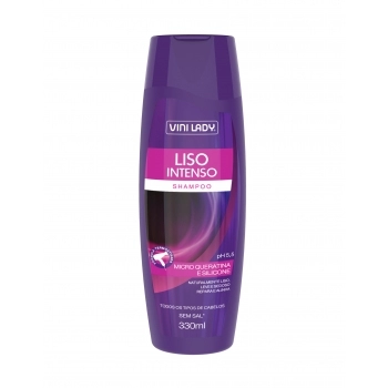 KIT VINI LADY LISO INTENSO - SHAMPOO E CONDICIONADOR