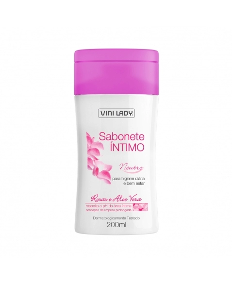 SABONETE ÍNTIMO VINI LADY NEUTRO 200ML