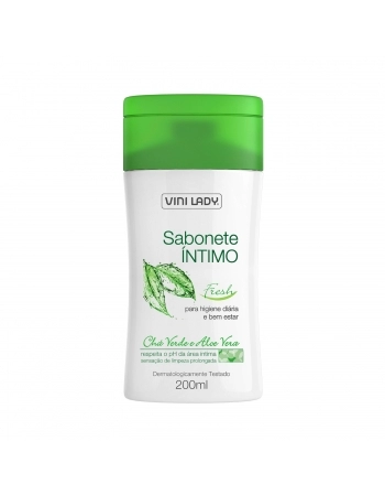 SABONETE ÍNTIMO UNISSEX VINI LADY FRESH 200ML